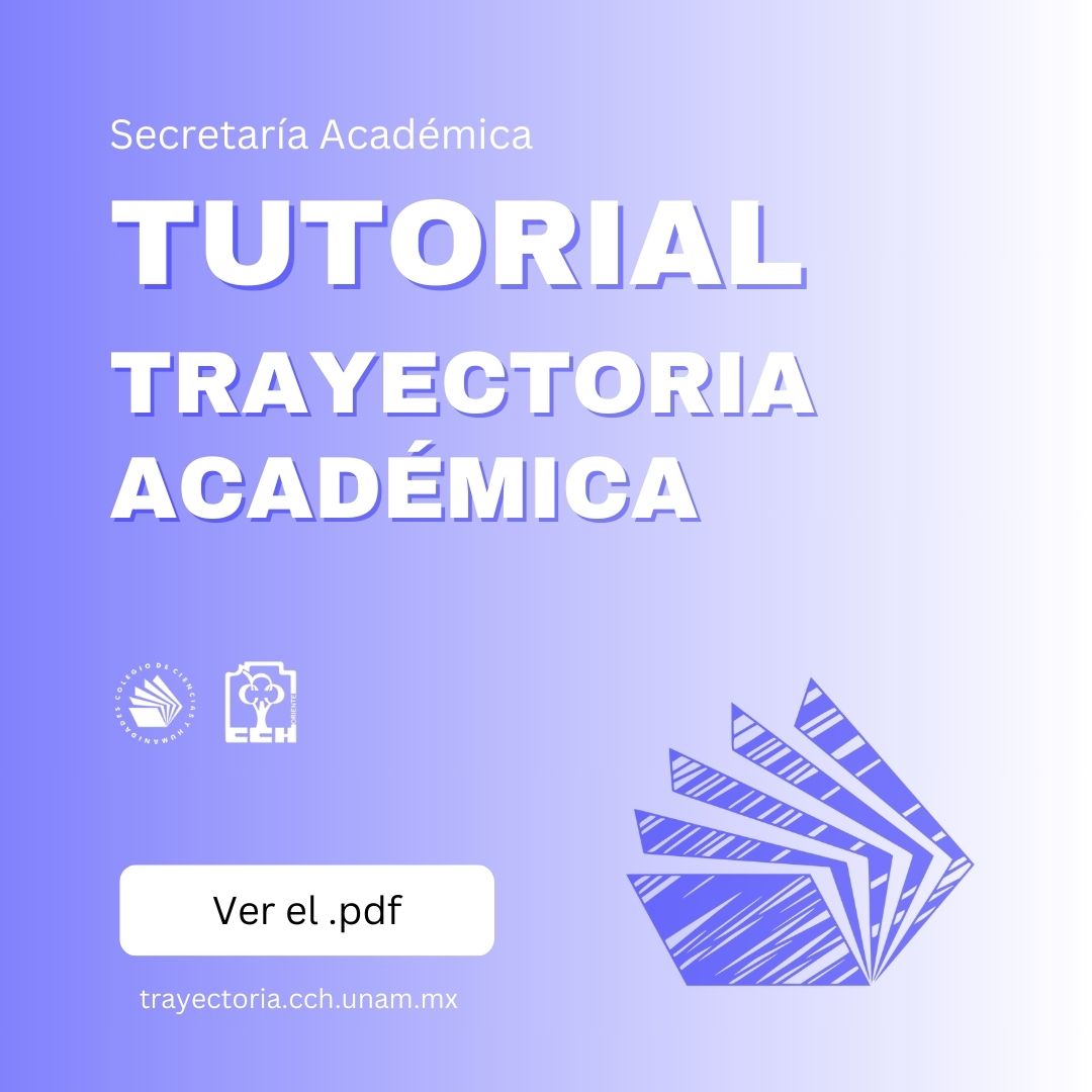 Tutorial Trayectoria Académica